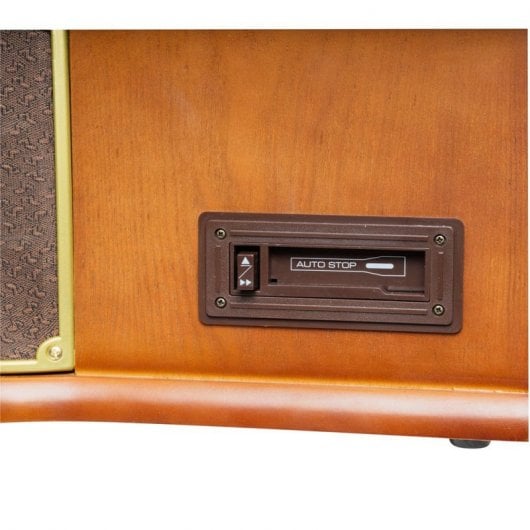 Denver MCR-50MK3 Microcadena con Tocadiscos/Casette/USB/MP3 5W Madera