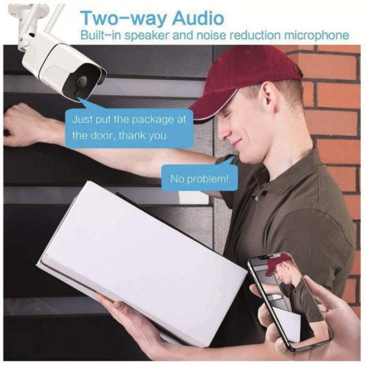 Denver SHO-110 Outdoor-IP-Kamera 720p WLAN