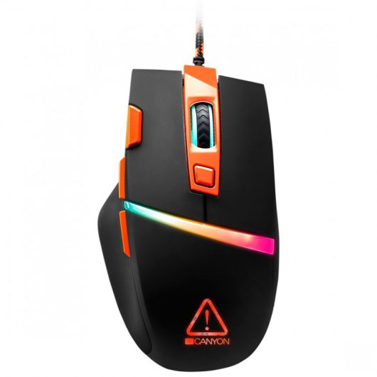 Souris de jeu Canyon Sulaco RGB 4200DPI noire