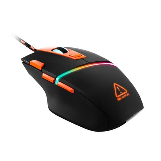 Souris de jeu Canyon Sulaco RGB 4200DPI noire