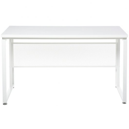 HomCom Escritorio de Oficina Multifuncional 135x60x75cm Blanco