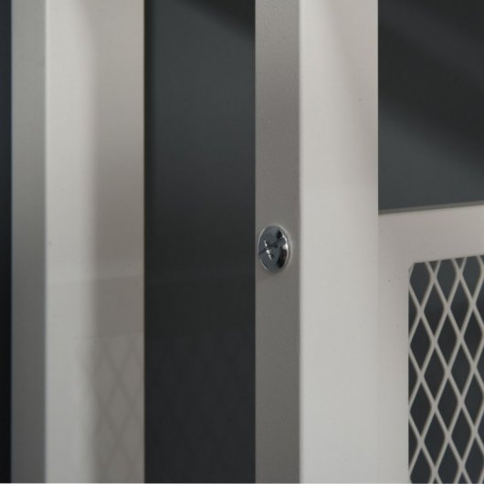 HomCom Escritorio de Oficina Multifuncional 135x60x75cm Blanco