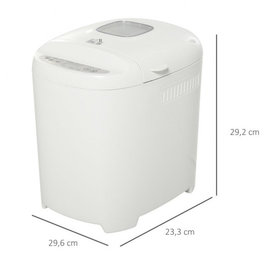 HomCom Panificadora Automática 550W