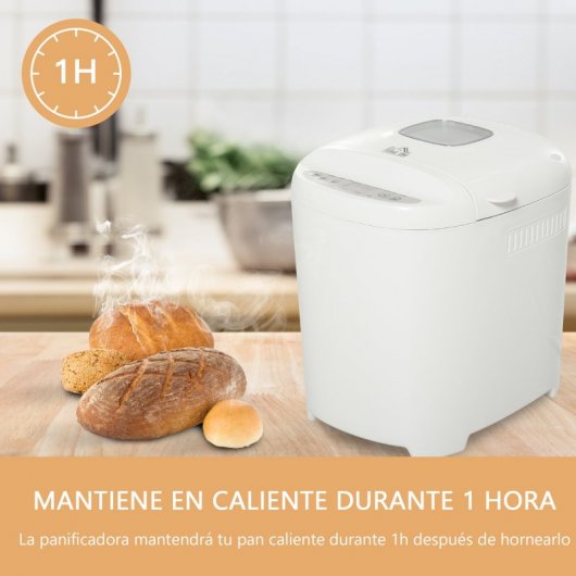 HomCom Panificadora Automática 550W