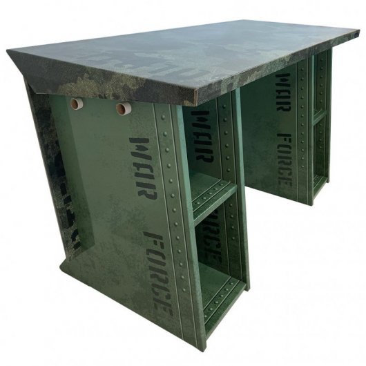 The Carton Home Soldier Codename: X13 Mesa Gaming de Cartón