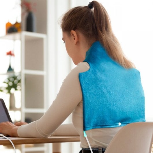 Silvano ACE-137 Almohadilla Cervical Eléctrica Azul