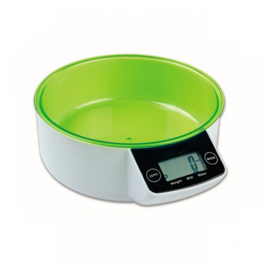 Silvano 34-SE-2318 Báscula de Cocina Digital Verde