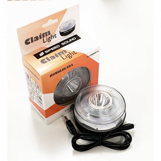 Speed Sound Claim Light Luz de Emergencia Homologada V16