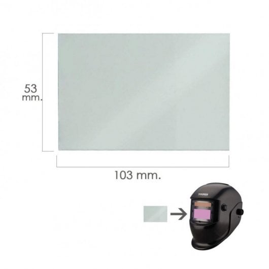 Maurer Recambio Lente para Pantalla de Soldar Modelo 15040045