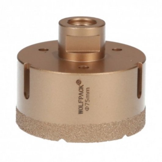 Wolfpack Corona de Diamante para Amoladora 75mm