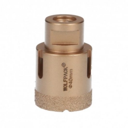 Corona diamantata Wolfpack per smerigliatrice 40mm