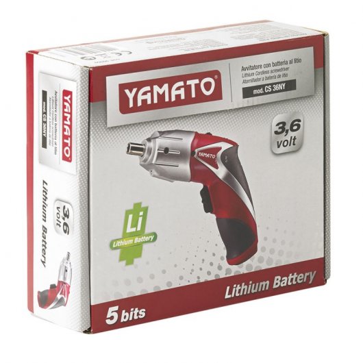 Yamato Taladro Atornillador a Batería 3.6V