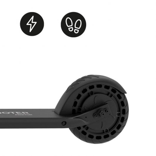 Prixton Eco Tour Scooter Patinete Eléctrico Plegable Negro