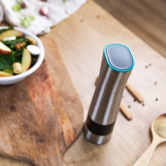 Moulin à épices Cecotec InstantMill Press Acier inoxydable LED Mouture réglable