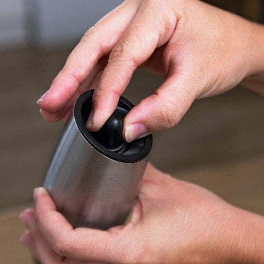 Moulin à épices Cecotec InstantMill Gravity Acier Inoxydable LED Mouture Réglable