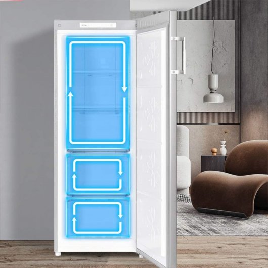 CHiQ FSD166NE4 Congelador Vertical 166L F Negro