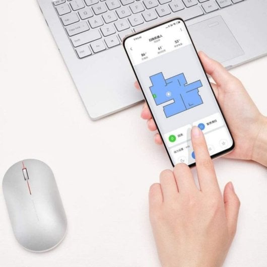 Aspirador Robô com Mopa Xiaomi Vacuum Mop Essential Navegação Giroscópio 2.200 Pa Controlo por Voz