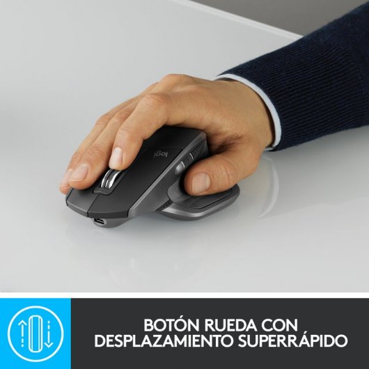 Logitech MX Master 2S Ratón Wireless 4000DPI Negro