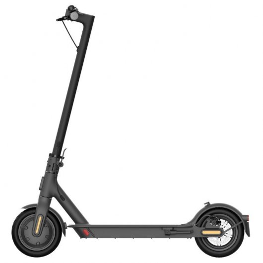 Xiaomi Mi Electric Scooter 1S Trotinete Elétrica Preta + Urban Scout Luzes Led Rodas Traseiras + Urban Scout Espelhos