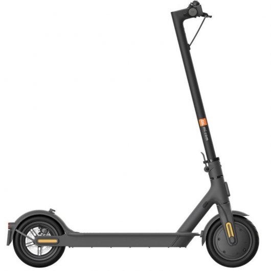 Xiaomi Mi Electric Scooter 1S Trotinete Elétrica Preta + Urban Scout Luzes Led Rodas Traseiras + Urban Scout Espelhos