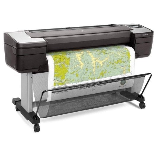 Impressora Jato de Tinta Ethernet HP DesignJet T1700 44" com segurança avançada