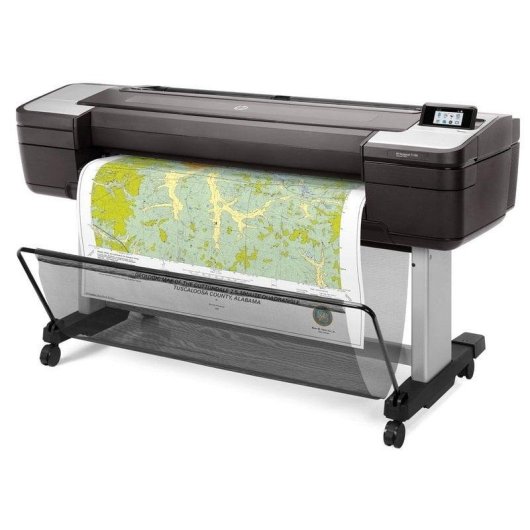 Impressora Jato de Tinta Ethernet HP DesignJet T1700 44" com segurança avançada