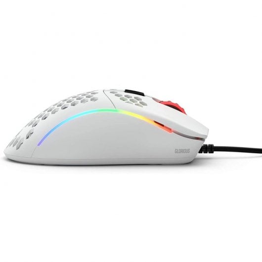 Glorious Model D Minus Ratón Gaming 12000DPI Blanco