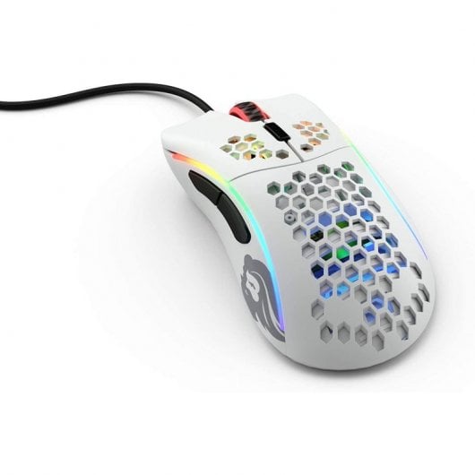 Glorious Model D Minus Ratón Gaming 12000DPI Blanco