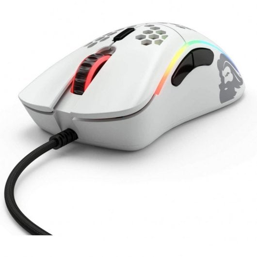 Glorious Model D Minus Ratón Gaming 12000DPI Blanco
