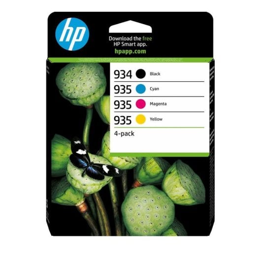 Cartouche d'encre HP 934/935 Noir, Cyan, Magenta, Jaune