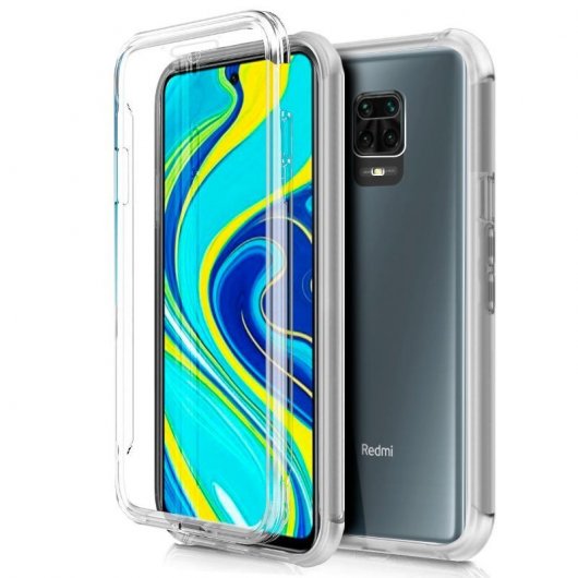 Cool Funda Silicona 3D Transparente para Xiaomi Redmi Note 9S/Note 9 Pro