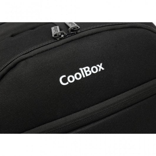 CoolBox Mochila Impermeable Negra para Portátil hasta 15.6"
