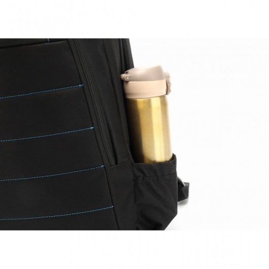 CoolBox Mochila Impermeable Negra para Portátil hasta 15.6"