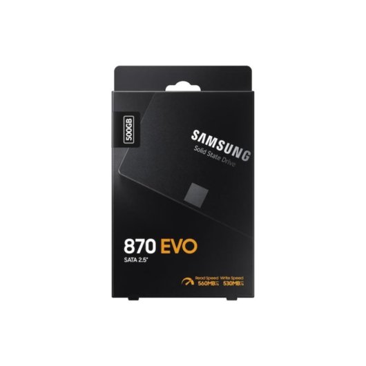 Disco Rígido Samsung 870 EVO 500 GB SSD 560 MB/s SATA 2.5" TurboWrite