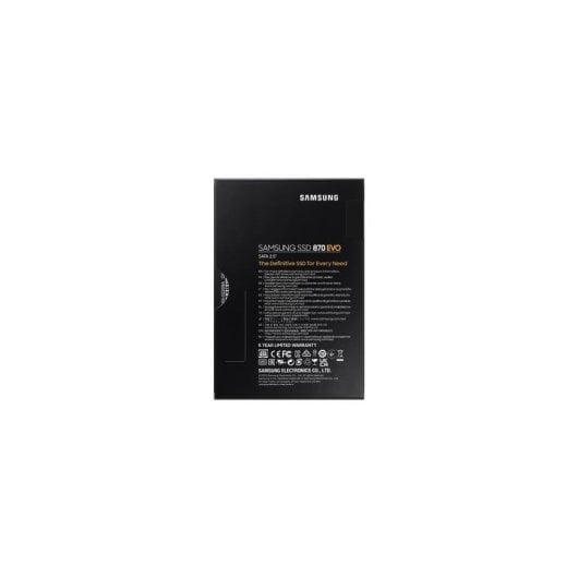 Disco Rígido Samsung 870 EVO 2TB SSD SATA 560MB/s leitura 530MB/s escrita