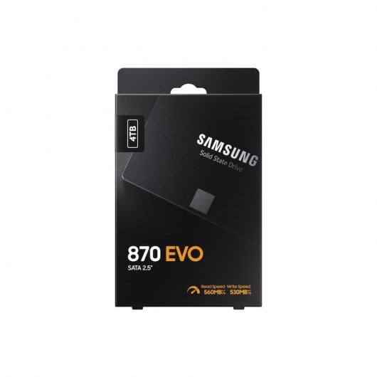 Samsung 870 EVO SSD 2,5 Zoll 4 TB SATA3 Schwarz