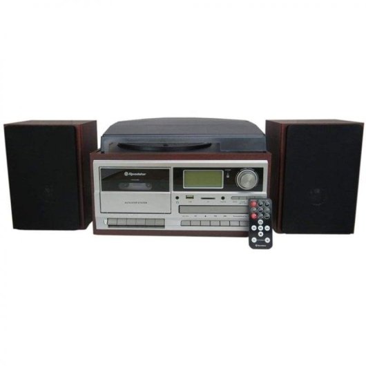 Microcatena Roadstar HIF-8892 8W RMS Bluetooth 64W PMPO Radio CD Cassette