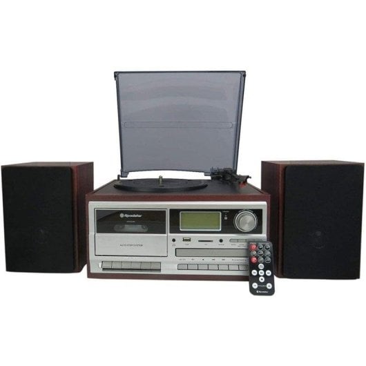 Microcatena Roadstar HIF-8892 8W RMS Bluetooth 64W PMPO Radio CD Cassette