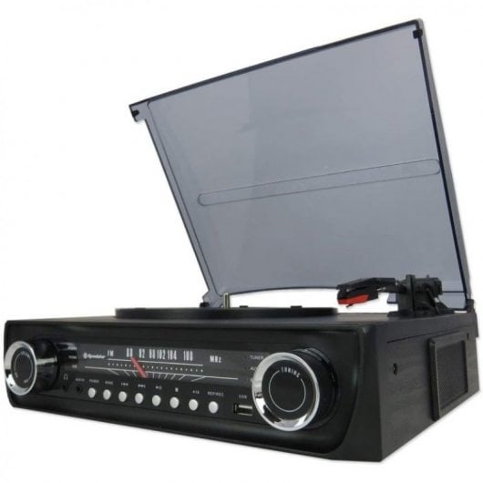 Roadstar TTR-9645 EBT Gira-Discos Bluetooth 19W