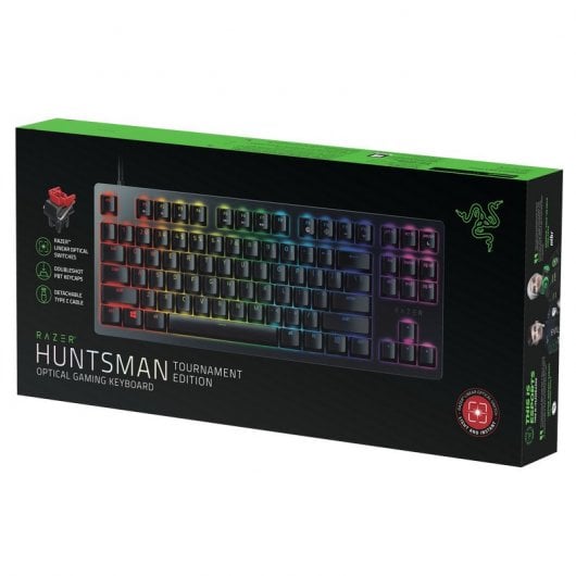 Razer Huntsman Tournament Edition Teclado Mecánico Gaming RGB Switch Óptico Lineal