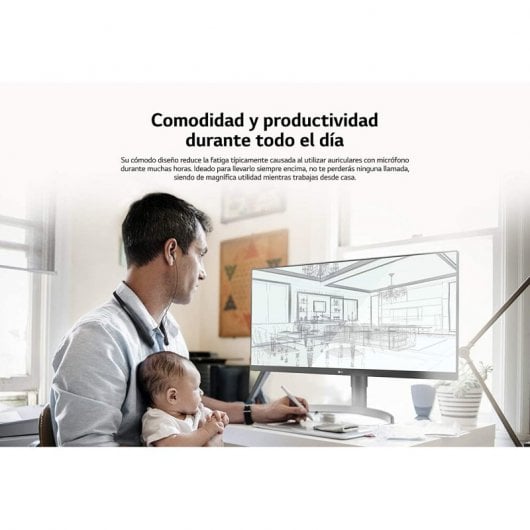 LG Tone HBS-SL5 Auriculares inalámbricos Bluetooth Blanco