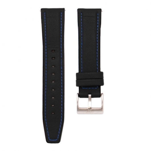 Cool Bracelet en caoutchouc noir universel 22 mm pour Amazfit GTR/Stratos/Huawei/Samsung/Cool Bristol