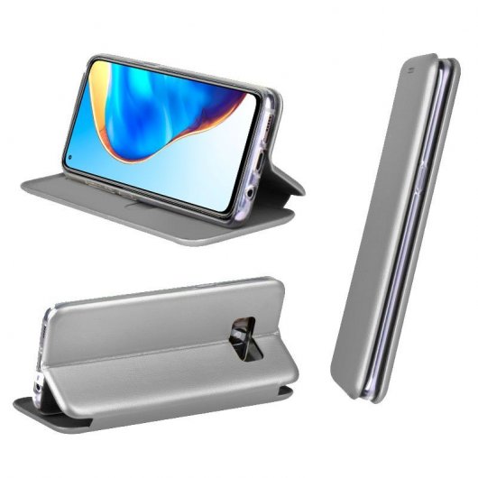 Cool Funda Flip Cover Elegance Plata para Xiaomi Mi 10T / Mi 10T Pro