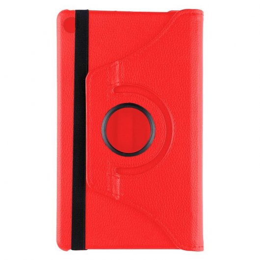 Coole schlichte rote Buchhülle für Huawei Matepad T10s