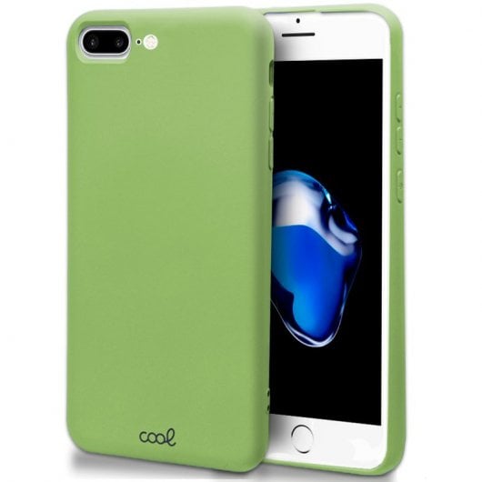 Coque en silicone Cool Pistache pour iPhone 7 Plus / iPhone 8 Plus