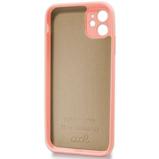 Cool Funda Silicona Cover Rosa Claro para IPhone 11