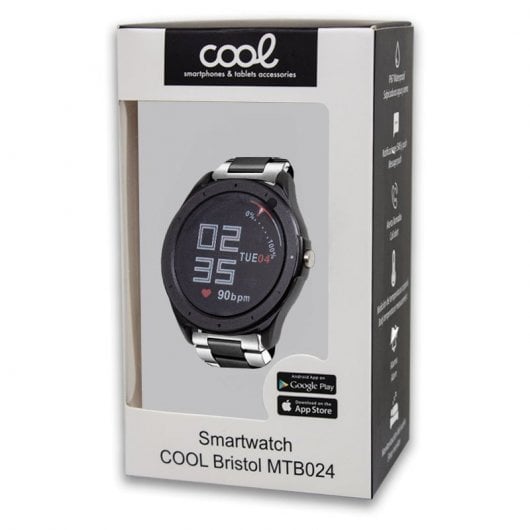 Cool Bristol Smartwatch Silver Metal Edition