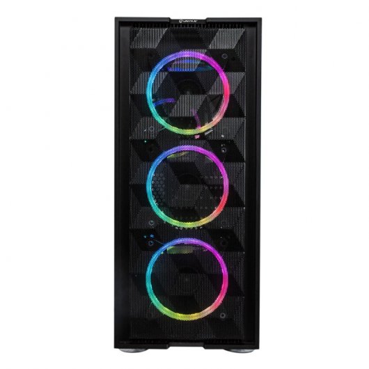 UNYKAch Exagon Evo Caja PC ATX ARGB USB 3.1 con 3 Ventiladores y Ventana