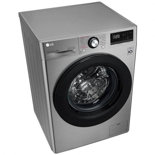 LG F2WV5S85S2S Lavadora Carga Frontal 8.5Kg C Acero Inoxidable