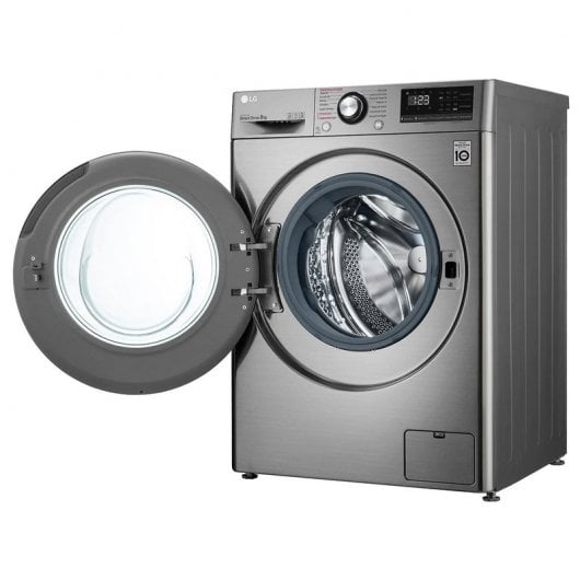 LG F2WV5S85S2S Lavadora Carga Frontal 8.5Kg C Acero Inoxidable